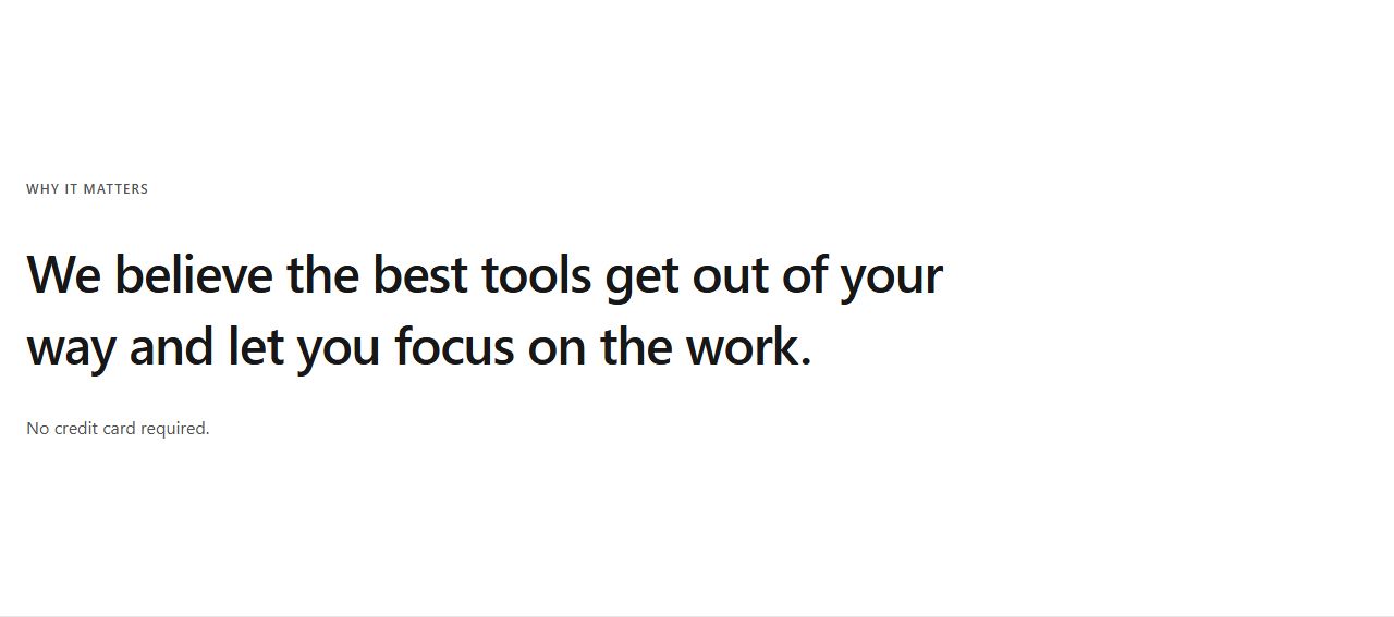 Mission statement, manifesto section template
